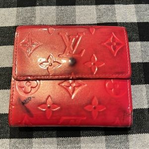LOUIS VUITTON leather wallet